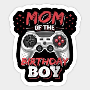 Mom of the Birthday Video Birthday Sticker